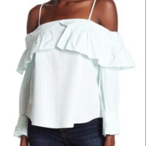 NWT! ABOUND | OFF THE SHOULDER STRIPE TOP